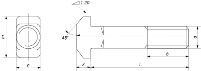 Схема стандарта DIN 186